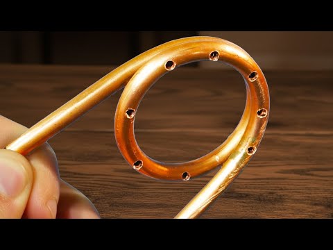 Few People Know This Copper Pipe Secret! DIY 3-in-1 Heating Stove – Stay Warm Winter 2025 🔥