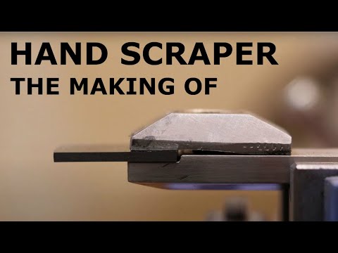 🔨 Gorgeous Hand Made Machine Scraper Made from Old...