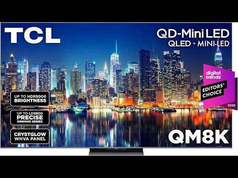 Review: TCL 65 Inch Class QM8K Series | Mini LED QLED 4K HDR | 65QM8K, 2026 Model Google Smart TV