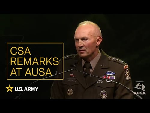 AUSA 2023 | General Randy A. George Speaks at 2023 AUSA