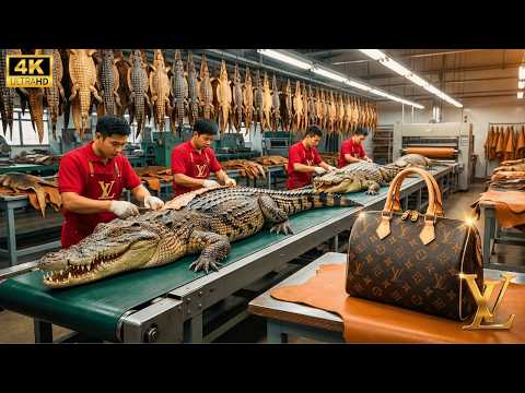 Inside the Louis Vuitton Factory: How a $50,000 Handbag is Made (Full Process)