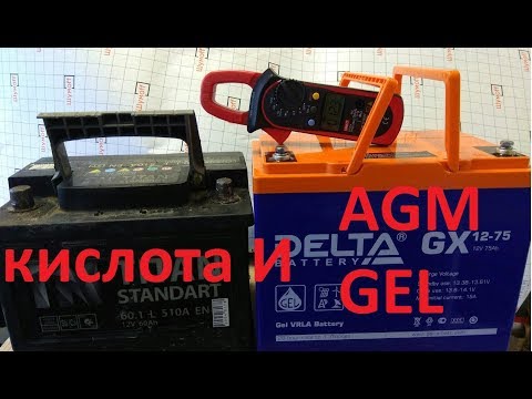 МИФЫ АВТОЗВУКА: КИСЛОТА + AGM/GEL