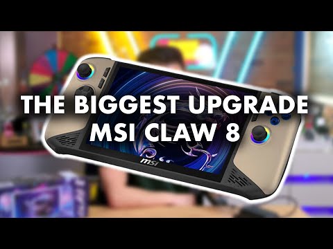 The MSI CLaw 8 AI+ is the ULTIMATE Gaming Handheld