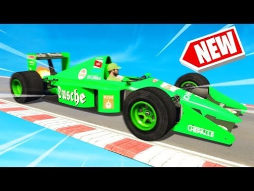 *NEW* 1000MPH FORMULA 1 RACE CAR In GTA 5! (DLC)