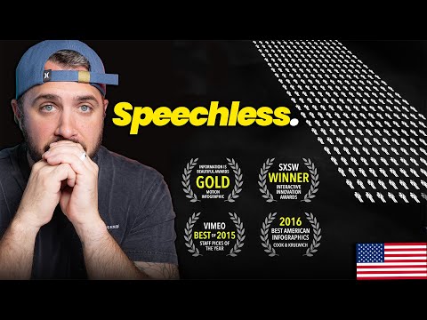 American Shocked by the Fallen of World War II