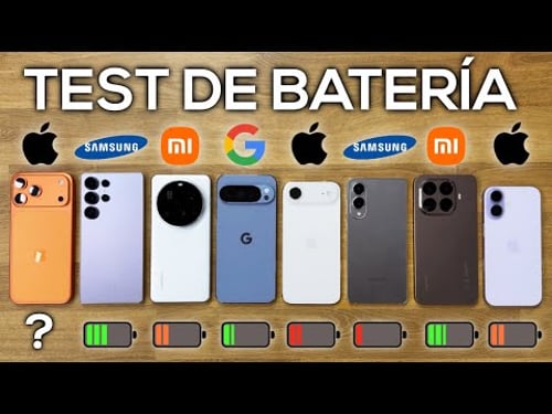 iPhone 17 Pro Max, S25 Ultra, Xiaomi 15, Pixel 10... 🔋 TEST BATERIA