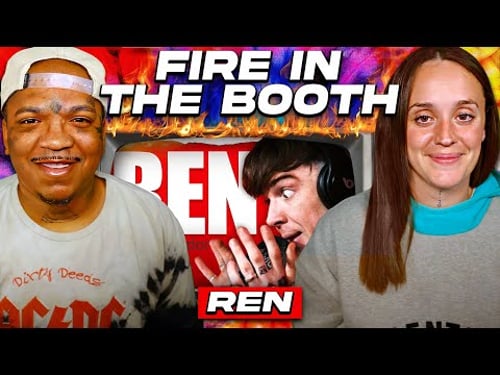 Americans FIRST TIME reacting to Ren on FIRE IN THE BOOTH!