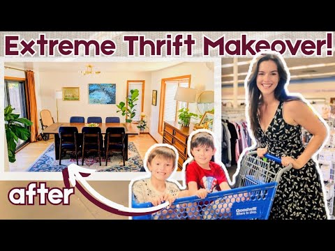 Extreme Fall Thrift Makeover | Closet & Dining Room Transformation