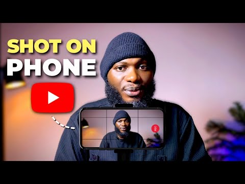 How to Make Professional YouTube Videos with ONLY Your Phone High Quality, No Camera Needed!