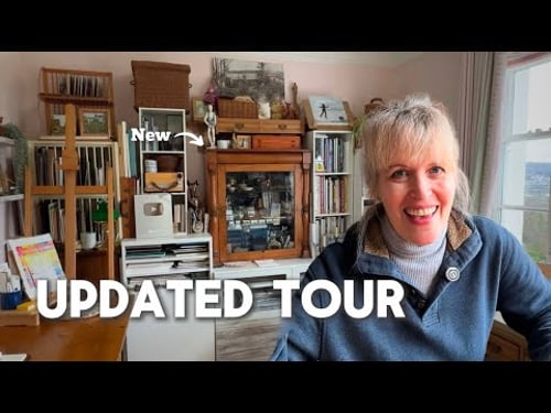 My DREAM ART STUDIO (Unique storage solutions + curiosities)