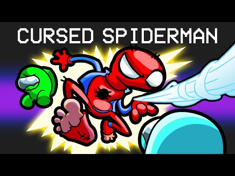 Cursed Spiderman in Among Us