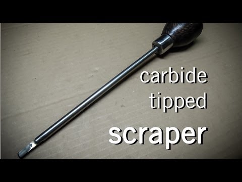 Making a Small Hand Scraper