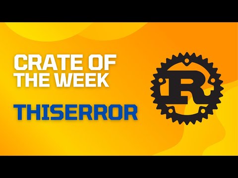 Rust Error Handling - thiserror Crate