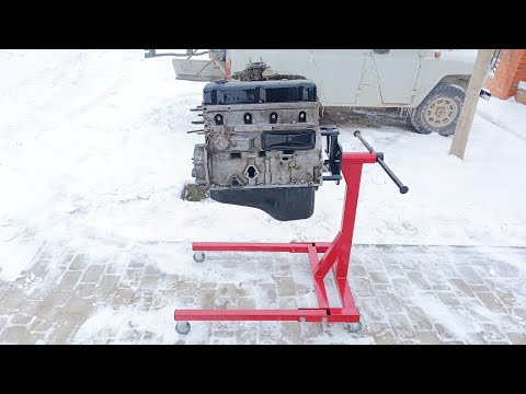Самодельный КАНТОВАТЕЛЬ ДВИГАТЕЛЯ! Просто и быстро!