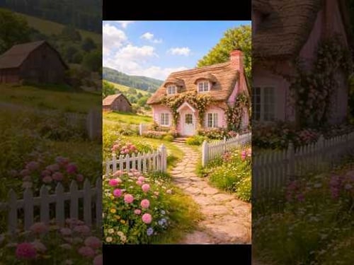 Cozy Cottage, Dreamy Rural Homes #shorts #shortvideo #viral #trending