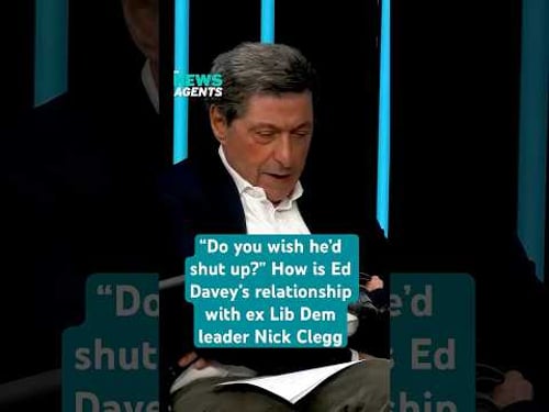 Does Ed Davey wish Clegg would SHUT UP?