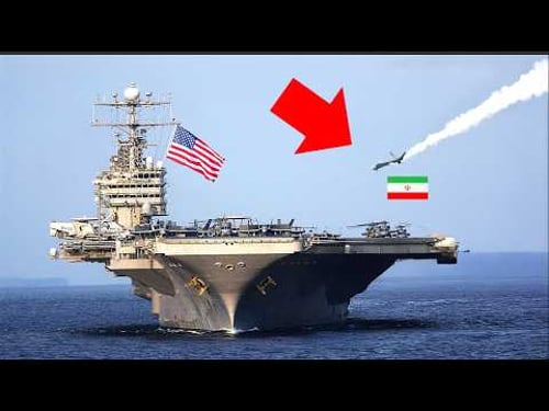 Iranian Drone Flies TOO CLOSE to US Navy – BIG MISTAKE