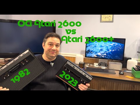 Atari 2600+ vs an OG Atari 2600 Comparison