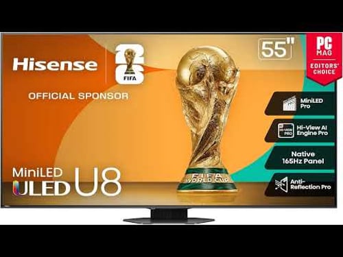 Best Deal: Hisense 55" Class U8 Mini-LED ULED 4K UHD Google Smart TV | 55U8QG, 2026 Model