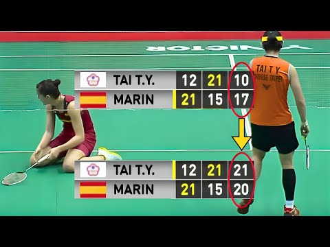 Tai Tzu Ying's INSANE COMEBACK against Carolina Marin