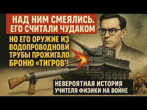 НАД НИМ СМЕЯЛСЯ ВЕСЬ ПОЛК. А потом его "игрушка" сожгла 3 немецких танка!