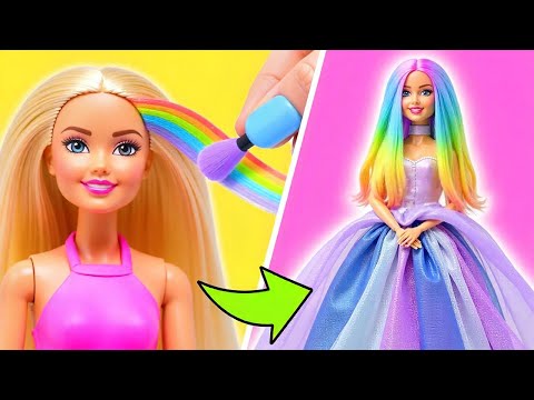 ๐ Barbieโs Most Fabulous Glow-Up! โจ๐ DIY Doll Makeover Magic!