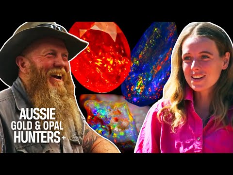 "One In A Million" Fire Opal Found In The Australian Outback | Outback Opal Hunters