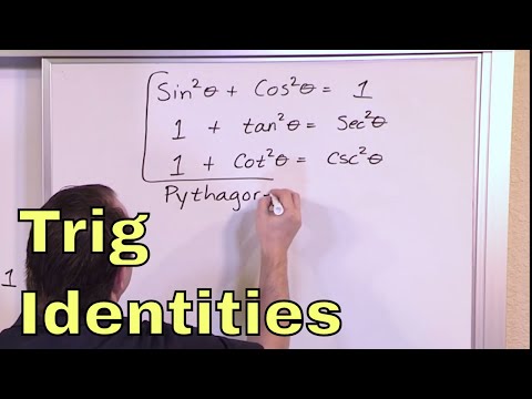 03 - Pythagorean Trig Identities, Part 1