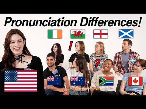American Was Shocked by 9 English Speaking Countries English Words Differences!!