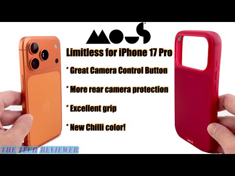 Mous Limitless for iPhone 17 Pro: New Camera Control Button * Better Grip * More Camera Protection!