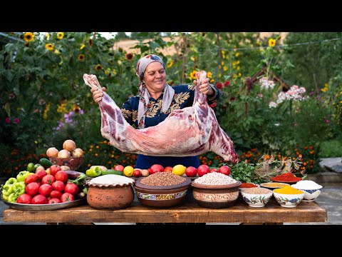 Whole Goat Pilaf in the Countryside β Simple & Rich Flavor π‘