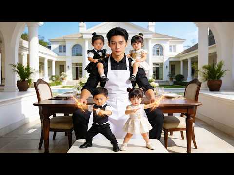 全家嫌棄媽媽醜把她趕出家門,怎料奶爸帶著5個天生神力的萌寶,接回媽媽打臉所有人!#短劇 #逆襲 #萌娃 #親情