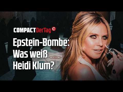 Epstein-Bombe: Was weiß Heidi Klum?💥