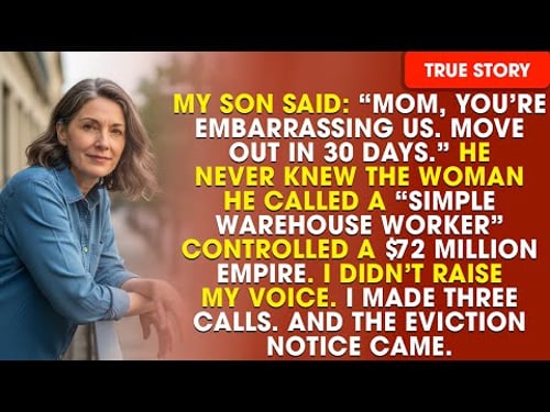 My Son Called Me a “Broke Old Woman” — So I Sold His Warehouse and the House He Thought Was His