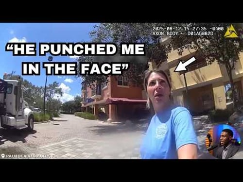 She Lied to Police About a Garbage Truck Driver —Police Instantly See Through the Lie