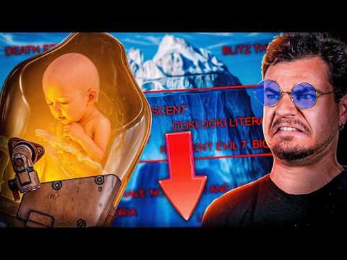 Iceberg des Jeux Vidéo les Plus Perturbants et Sombres !