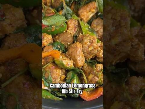 Cambodian Lemongrass Rib Stir Fry