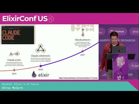 Keynote: Elixir's AI Future - Chris McCord | ElixirConf US 2025