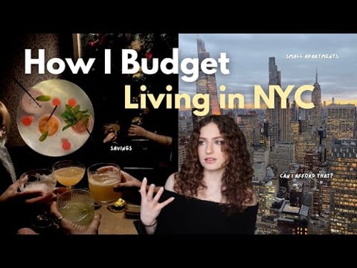 How I Afford NYC on a Normal Salary | Budgeting, Rent, Savings & Fun Money