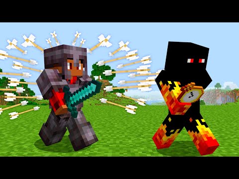 HUNTER vs STOP TIME in MINECRAFT