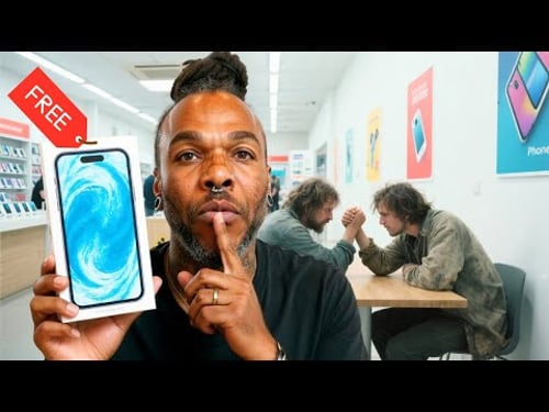 I Got A Free Iphone For The Homeless Social Experiment