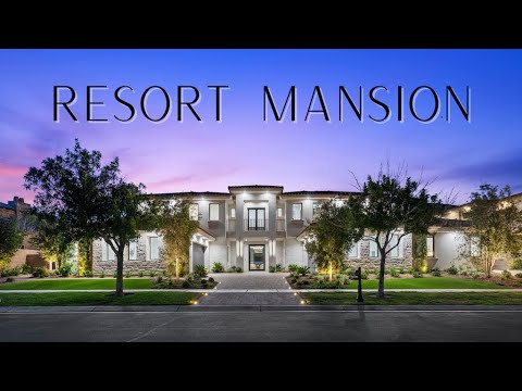 Inside Southern Highlands Golf Club: This Custom Estate Is a FULL RESORT (5 Beds, 8 Baths)