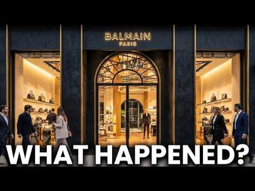 Balmain's Tragic Fall From Fashion Royalty