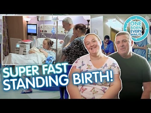 Quick Standing Birth With Mother’s Last Delivery Only 19 Months Ago! | One Born Every Minute