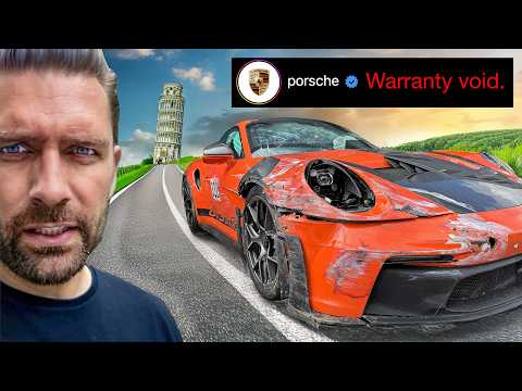 TESTING MY CRASH DAMAGED PORSCHE GT3 RS THAT MAT ARMSTRONG REBUILT