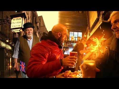 London's Oldest Pubs!! Best Fish And Chips In England?! 🇬🇧