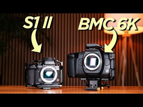 LUMIX S1 II vs. BLACKMAGIC CINEMA 6K // Can the S1 II rival a cine cam?