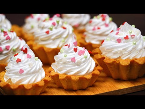 ONE SERVING WILL NOT BE ENOUGH! 😍 BASKETS with PROTEIN cream | CAKE Recipe | Cooking with Tanya