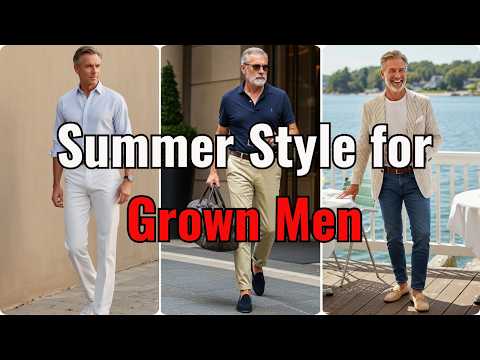 Cool & Classy Summer Outfits for the Mature Man