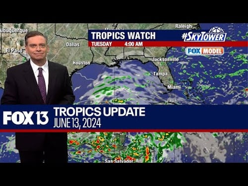 Tropics update for June 13, 2024